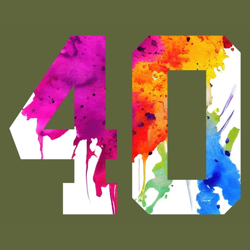 NUMÉRO 40 ANS 40E ANNIVERSAIRE