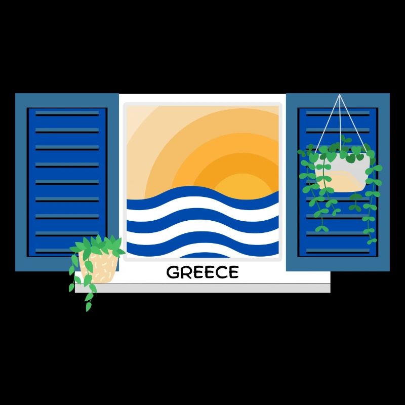 Greece Summer Motif
