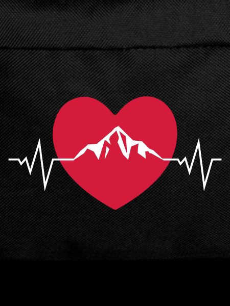 mountains pulse heart