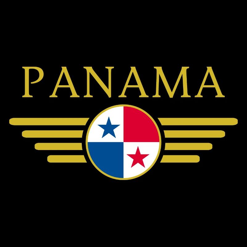 J’aime le Panama, T-shirt design de style élégance
