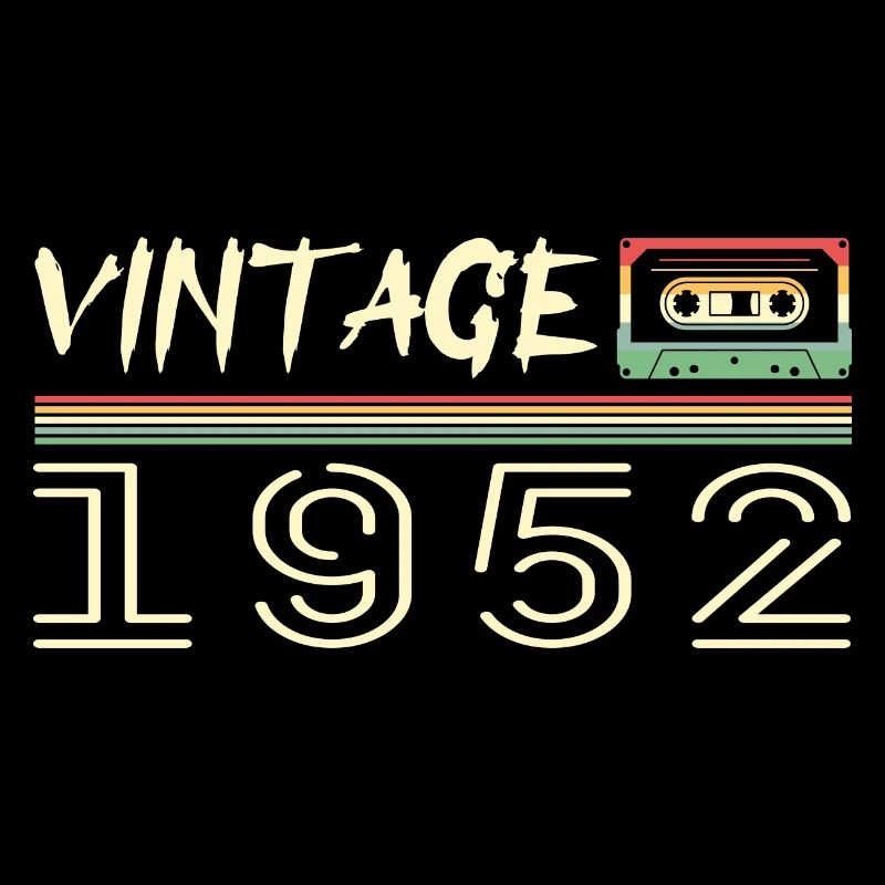 1952 Original 1952 Retro 1952 Geburtstagsgeschenk