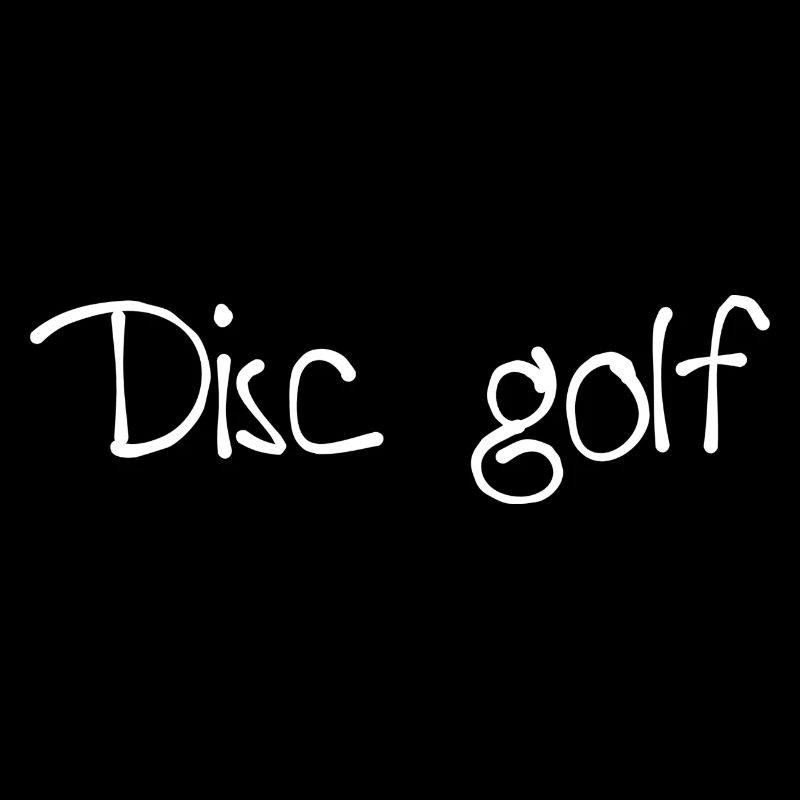T shirt disc golf