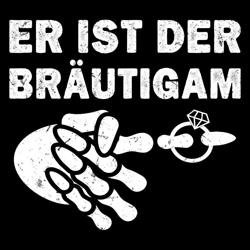 Hochzeit Bräutigam Braut Team Partner Spruch