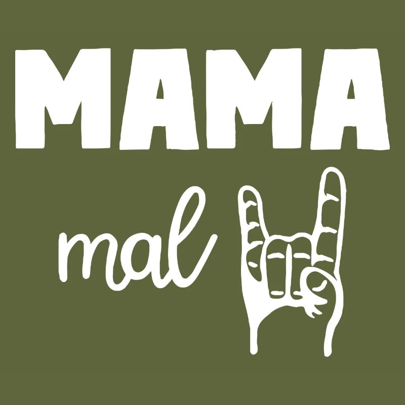 Mama mal Zwei 2 Kinder Mutter