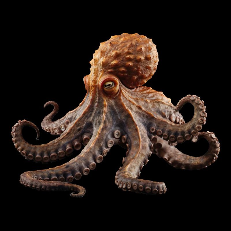 Octopuses can change color and texture