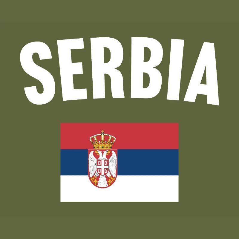 Drapeau de la Serbie