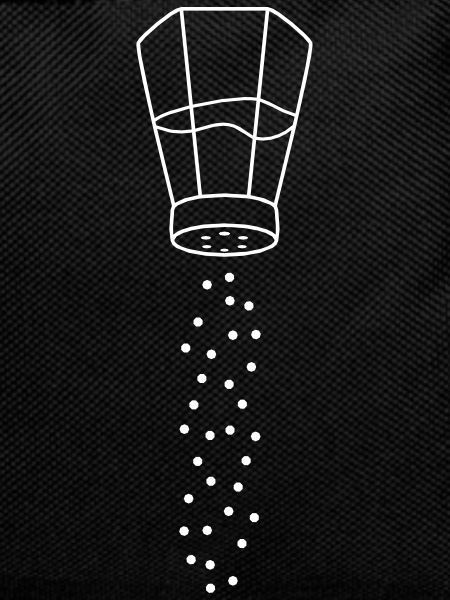 Design salt shaker rain