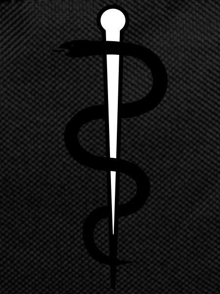 Krankenschwester Schlangensymbol