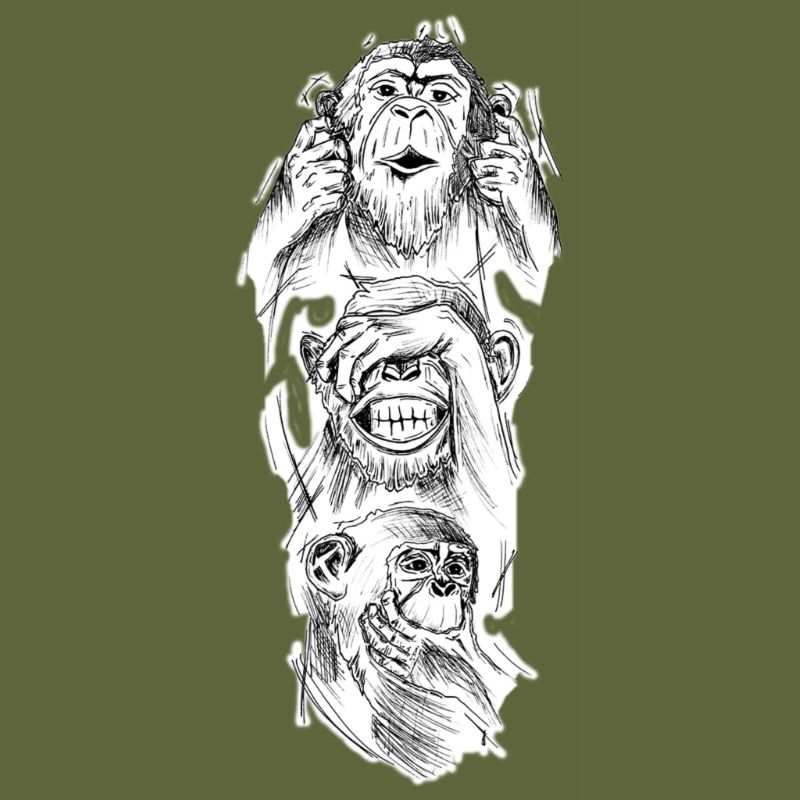 Three Monkeys