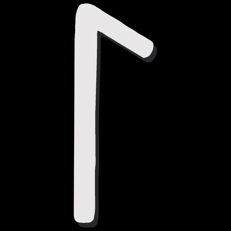 Futhark Alphabet runique Laguz