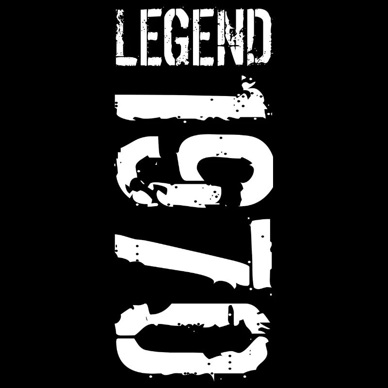 Légende 1970 blanc