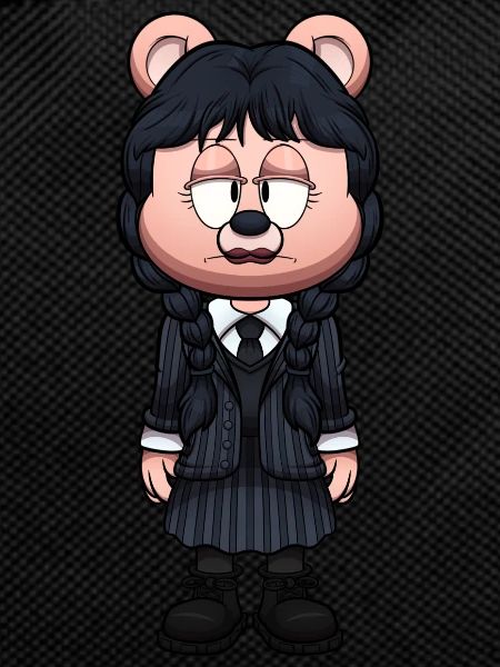 Wednesday Teddy Bear