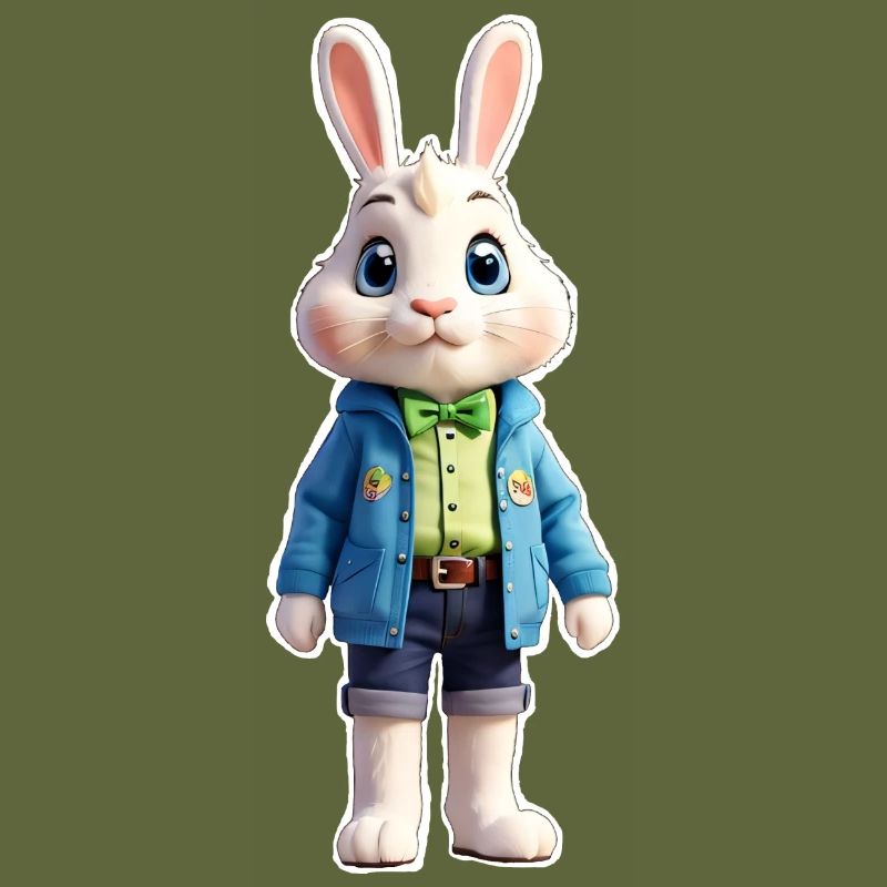 Easter Bunny Standing