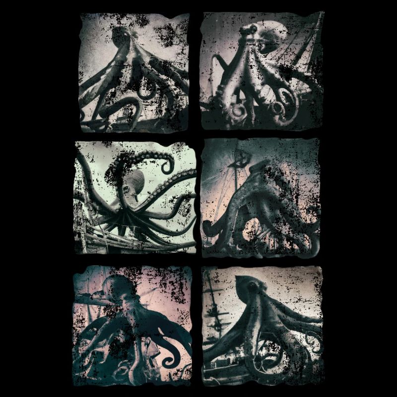 octopus, sea monster