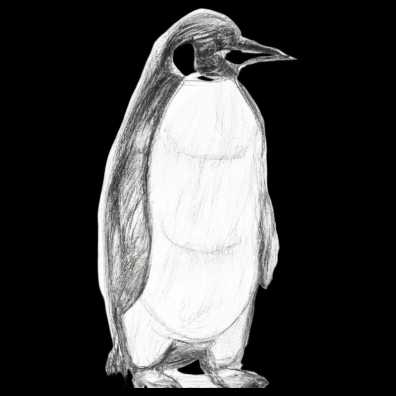 Illustration de pingouin