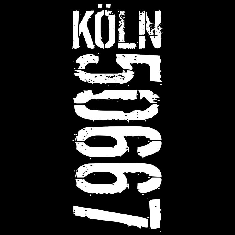 Cologne Postcode 50667 | White