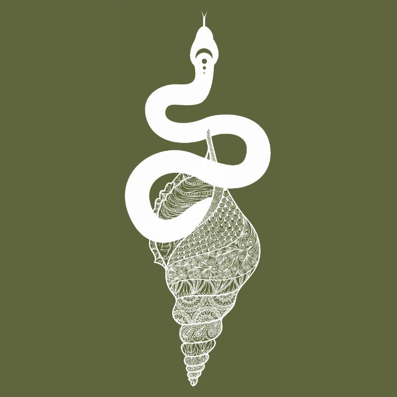 Cosmos Serpent - Snake with shell with pattern