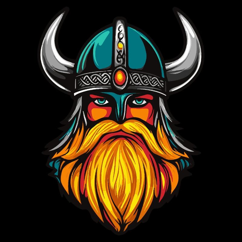 Viking Head Helmet
