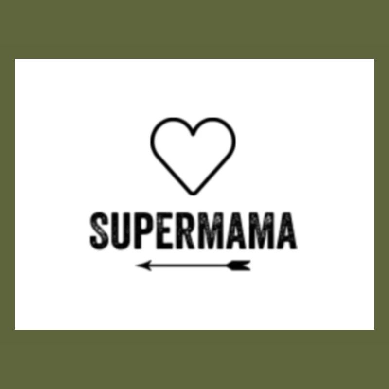 "Supermama" print