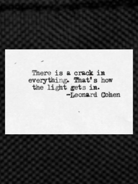 Quotedesign - Leonard Cohen