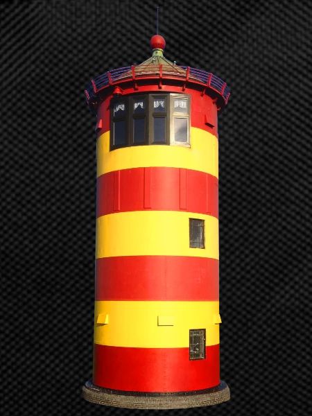 Pilsumer Leuchtturm freigestellt
