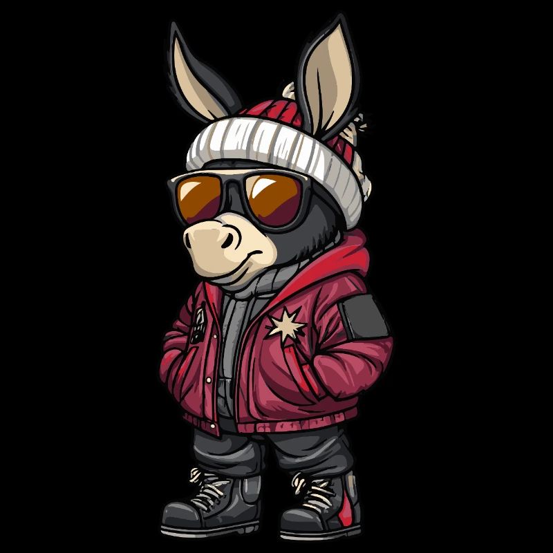 Esel Cool Comic