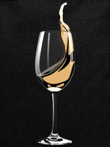 glass of wine