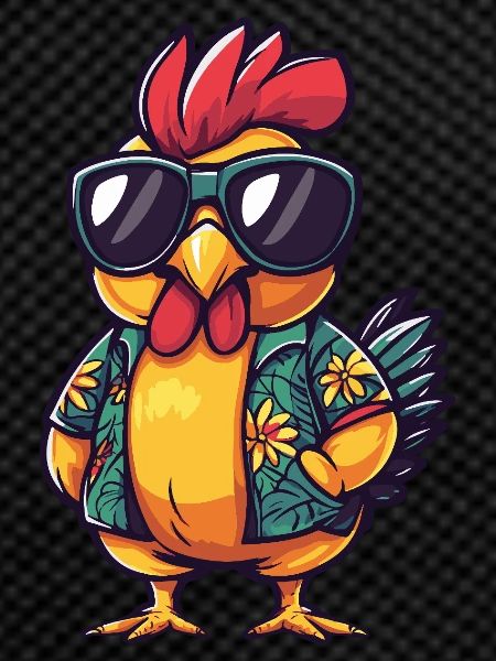 Chicken Comic Holiday