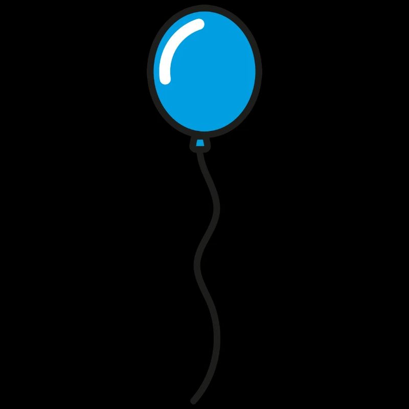 Blue balloon