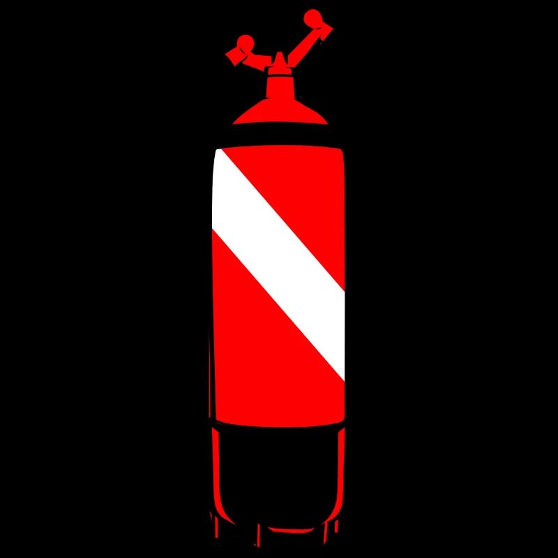 Tauchflasche DIN von Scuba.Style