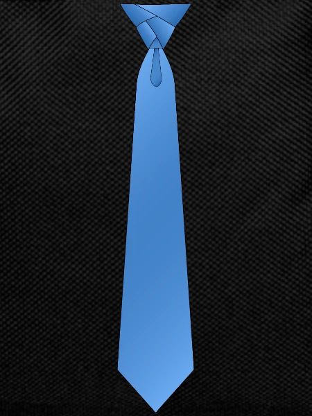 Eldregde cravate bleue