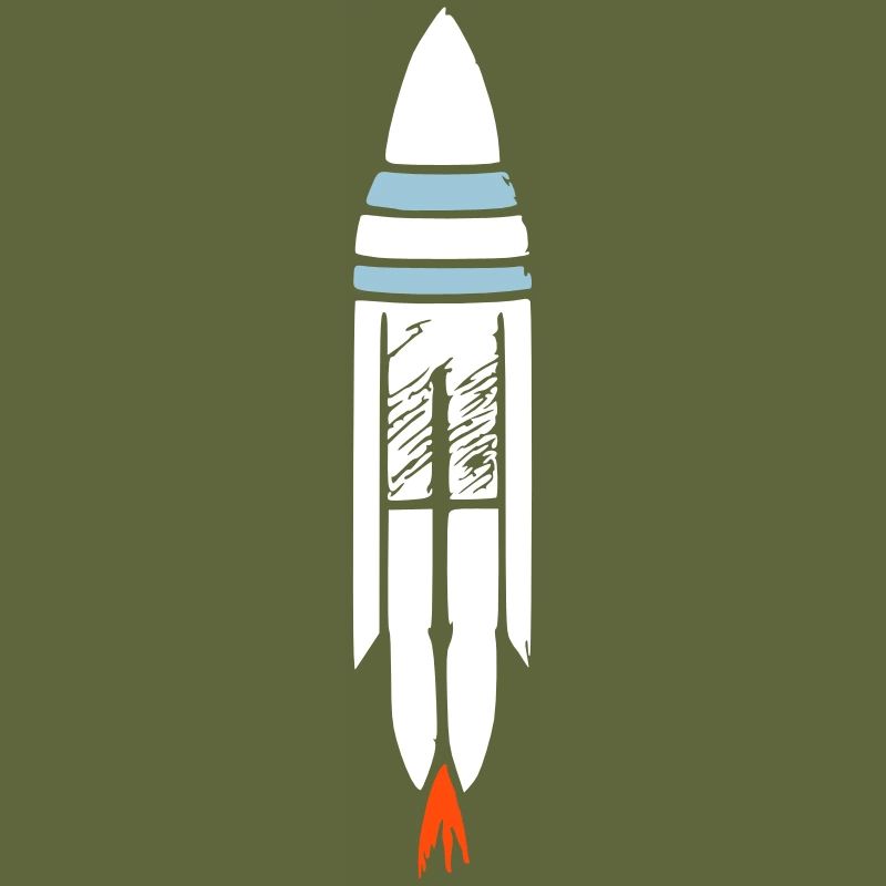 Vecteur de vol spatial spatial de fusée spatiale