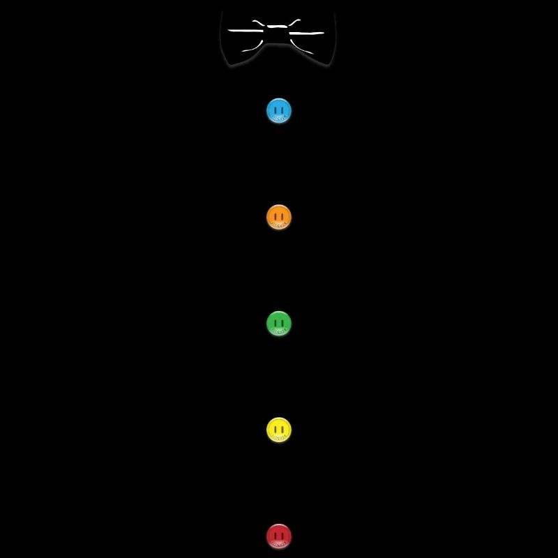 bow tie with vintage button