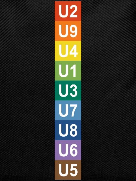 U-Bahn Regenbogen Berlin