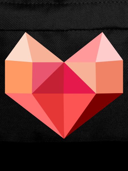Heart pink