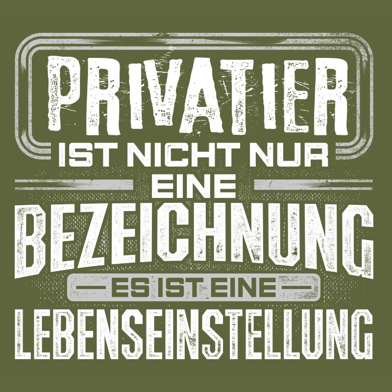 PRIVATIER - Leben