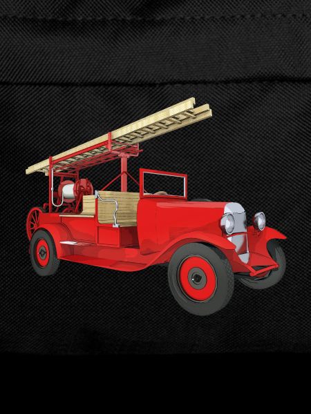 Retro fire engine, fire engine