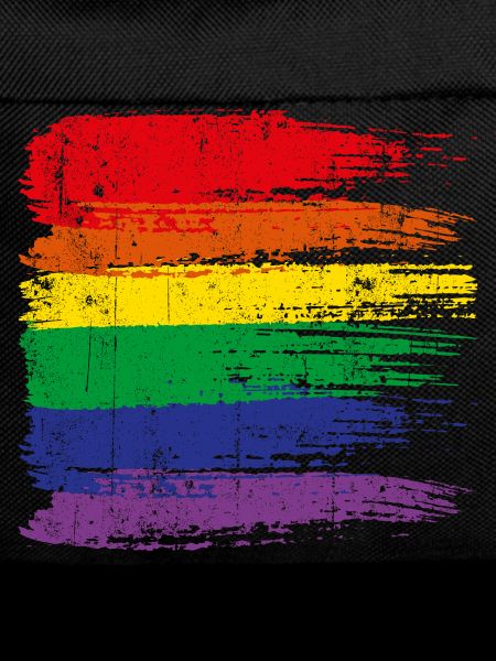 Regenbogen-Pinselstrich Pride