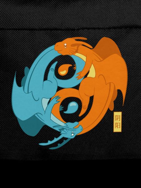 Dragon Symbol Yin and Yang