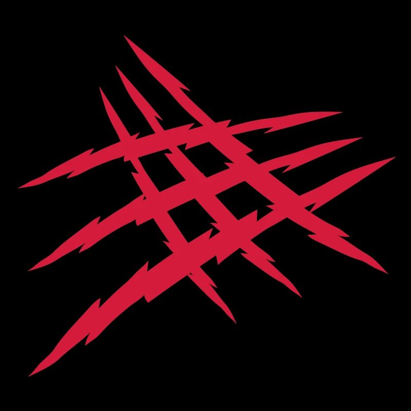 Rayures de griffe de monstre