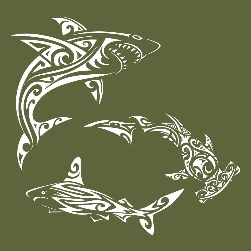 Requins polynésiens blancs