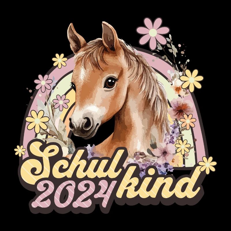 Schulkind 2024 Pferd Einschulung Schule Schüler