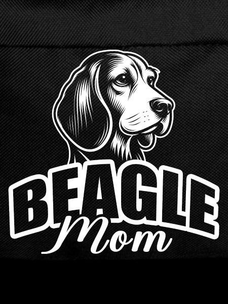 "Beagle Mom" mit Hundekopf
