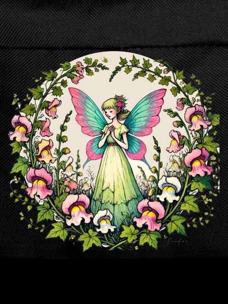 Floral Fairy in Vivid Pastels