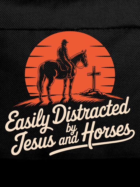 Jesus Horses Riding Bible Christian