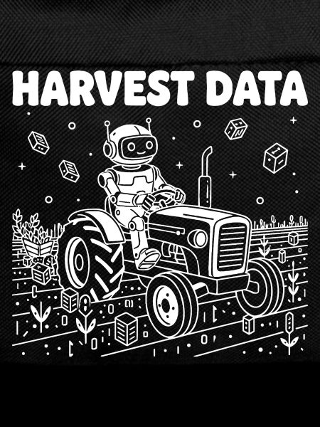 Harvest Data robot on tractor