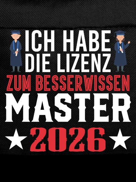 Diplôme de Master 2026