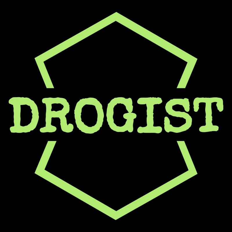 Drogist Neon Hex Logo