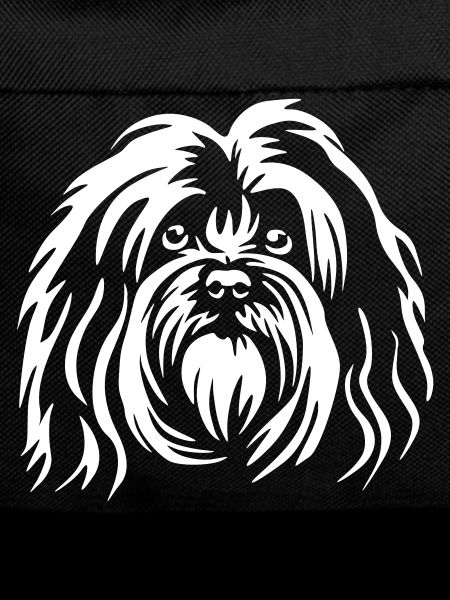Havanese Head "Black Edition"