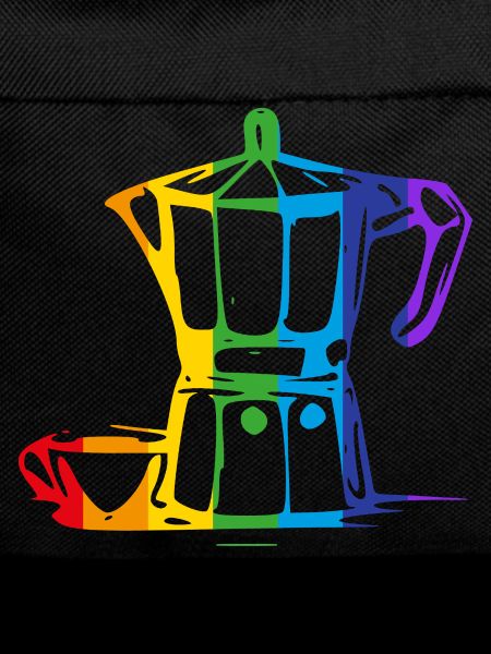 Bialetti Regenbogen gefüllt